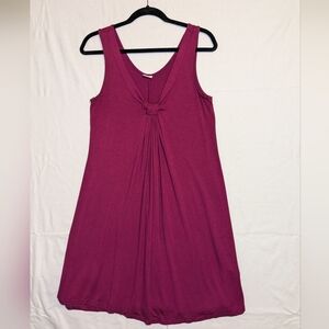 Elegant Pink Midi Dress